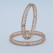 Halo Link Diamond bangle