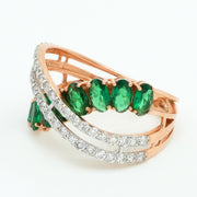 Lush Wave Diamond Ring