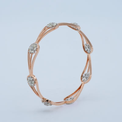 Dewdrop Diamond Bangle