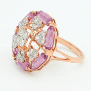 Rosette Prism Ring