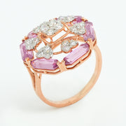 Rosette Prism Ring