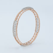 Braid Diamond Bangle