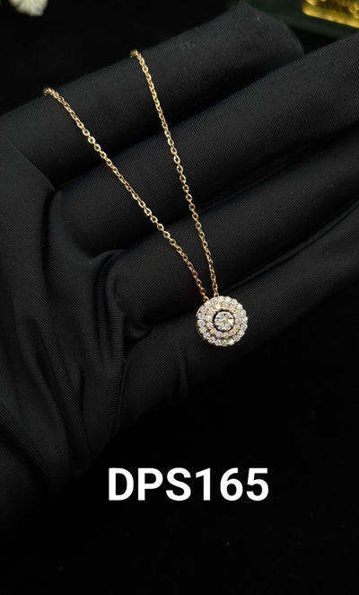 Aura Halo Diamond Pendant
