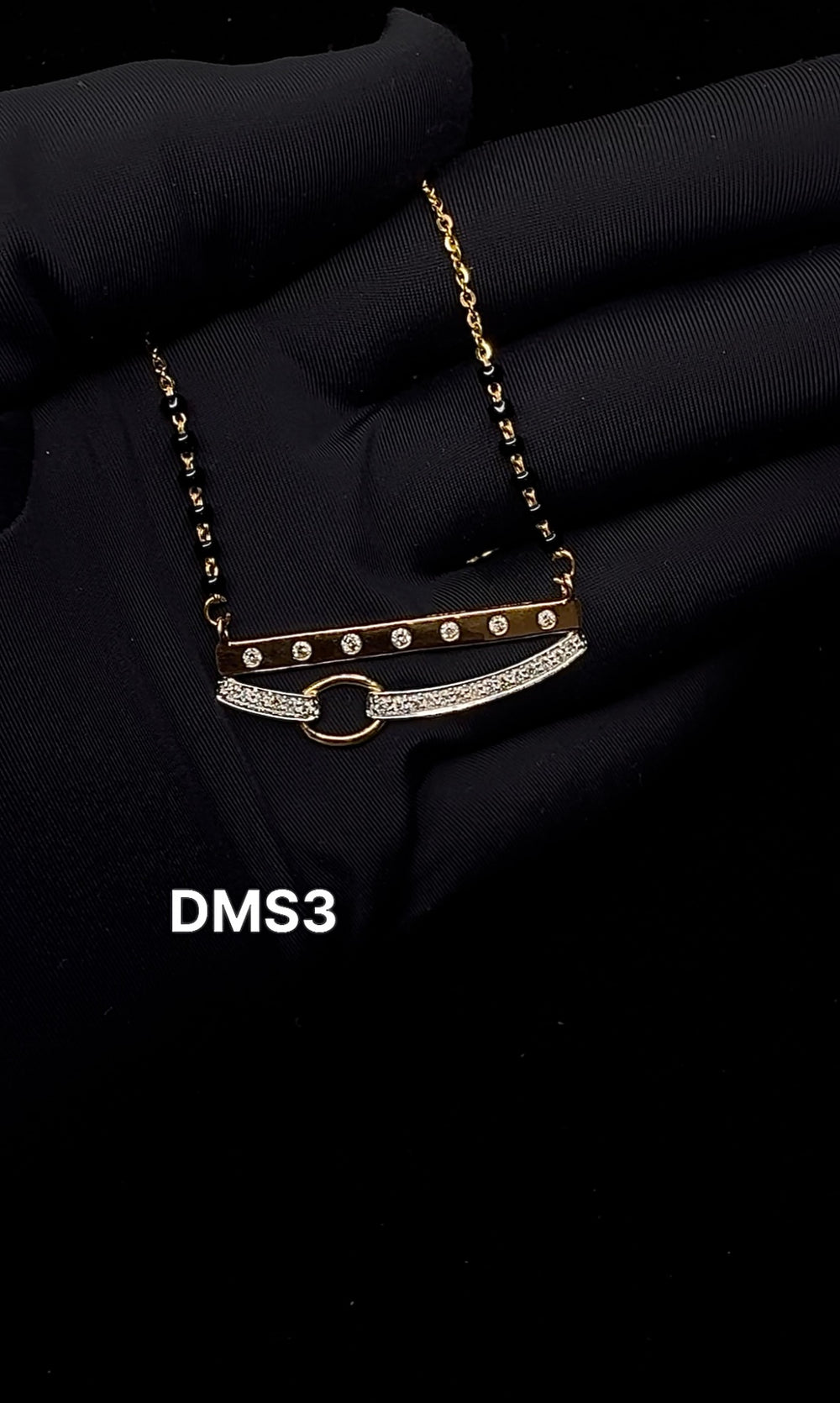 Orbit Diamond Mangalsutra