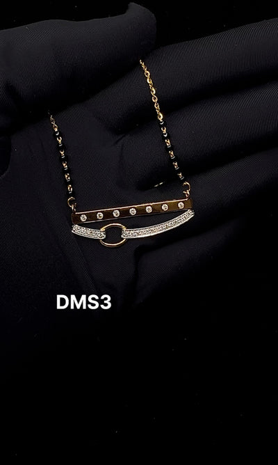 Orbit Diamond Mangalsutra