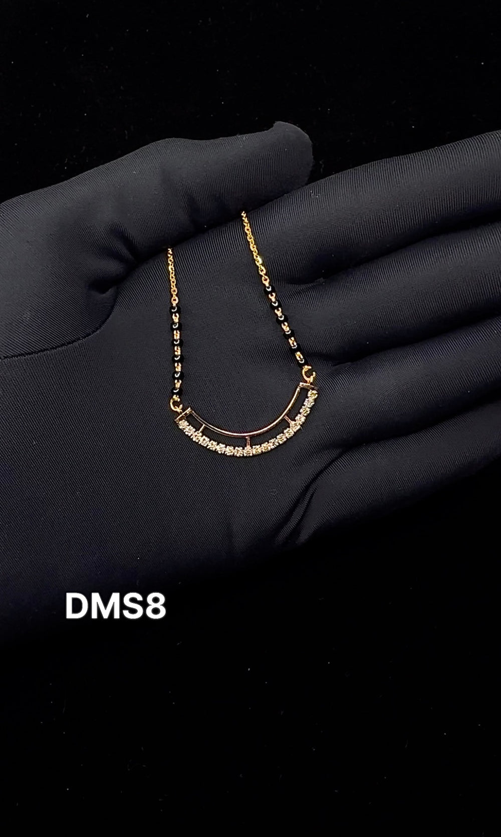 Smileline Diamond Mangalsutra