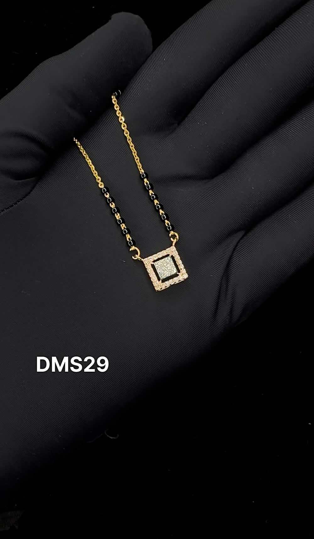 Frame Diamond Mangalsutra