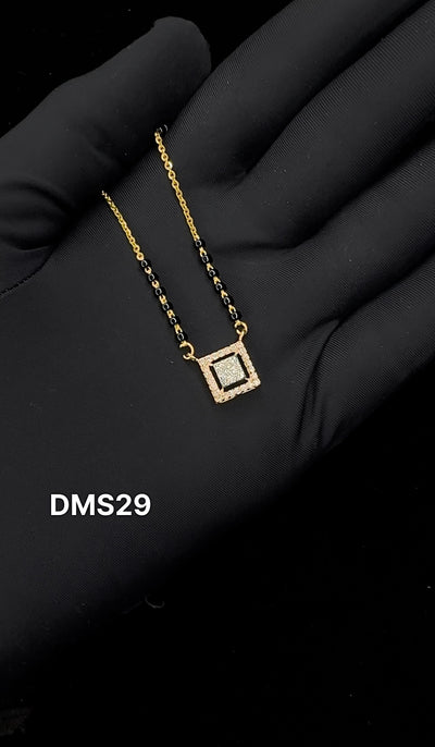 Frame Diamond Mangalsutra