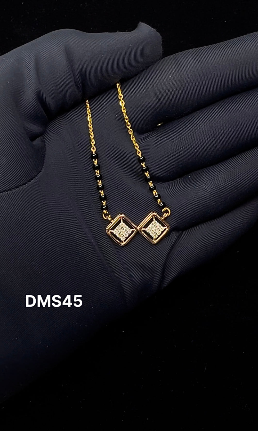 Twinline Diamond Mangalsutra