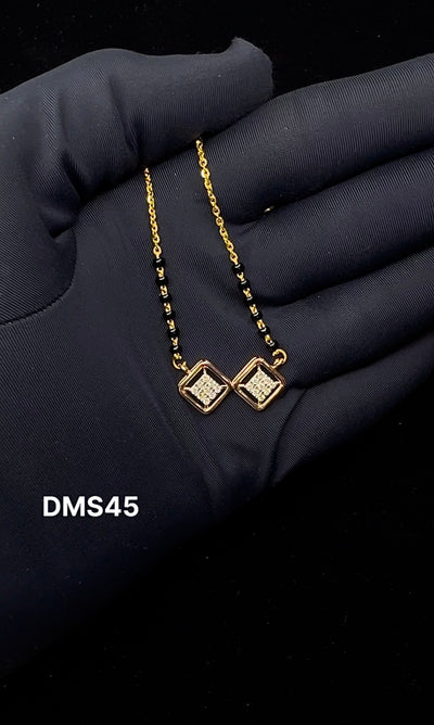 Twinline Diamond Mangalsutra