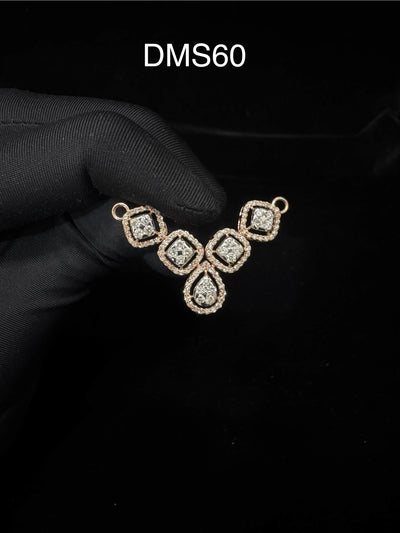 Cascade Drop Diamond Mangalsutra