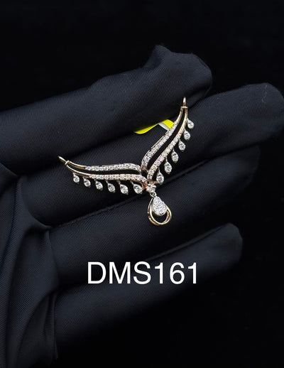 Angel Wing Diamond Mangalsutra