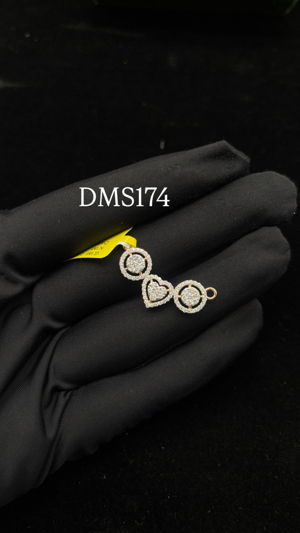 Heart Orbit Diamond Mangalsutra