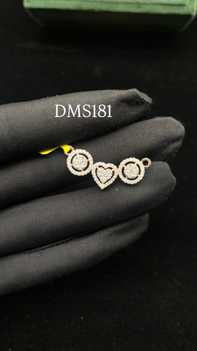 Heart Aura Diamond Mangalsutra