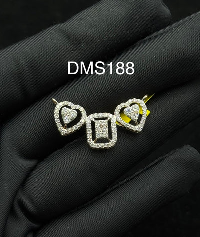 Heart Square Diamond Mangalsutra