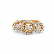 Blossom Trio Diamond Ring