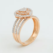 Heart Whisper Diamond Ring