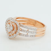Heart Whisper Diamond Ring