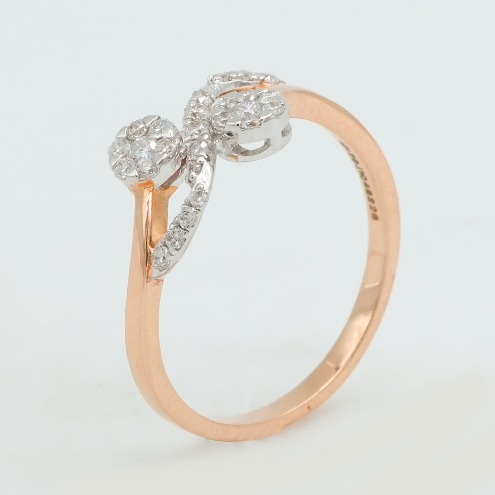 Harmony Twist Diamond Ring