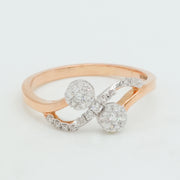 Harmony Twist Diamond Ring