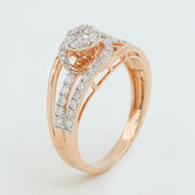 Halo Weave Diamond Ring