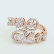 Papillon Diamond Ring
