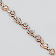 Pear Tennis Diamond Bracelet