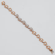 Pear Tennis Diamond Bracelet