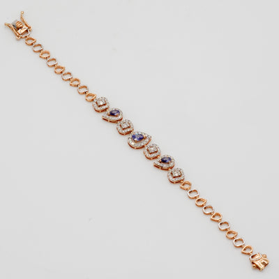 Sapphire Harmony Diamond Bracelet