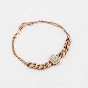 Cube Diamond Bracelet