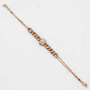 Cube Diamond Bracelet