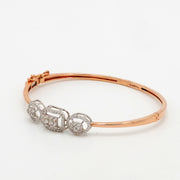 Diamond Trio Frame Bangle