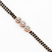 Triple Halo Diamond Bracelet