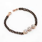 Triple Halo Diamond Bracelet