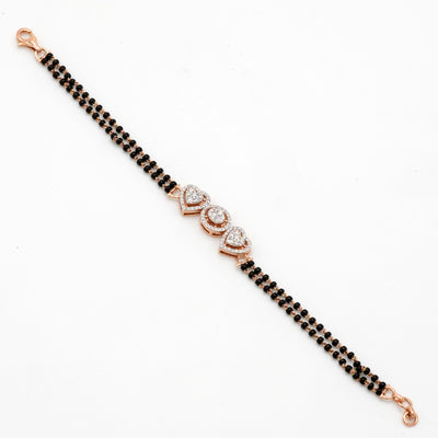 Duo Heart Diamond Bracelet