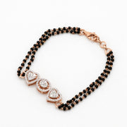 Duo Heart Diamond Bracelet