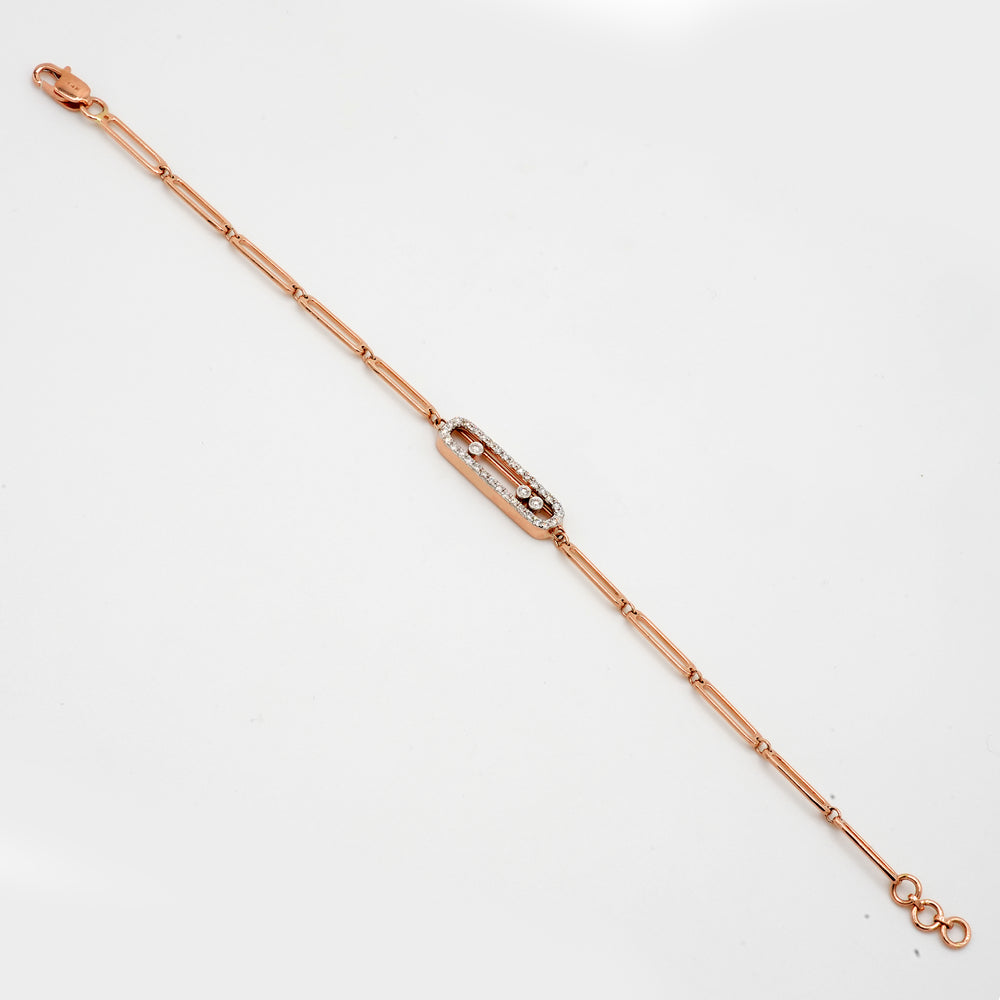 Linear Diamond Bracelet