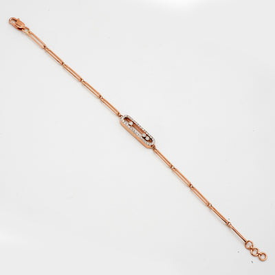 Linear Diamond Bracelet