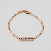 Linear Diamond Bracelet