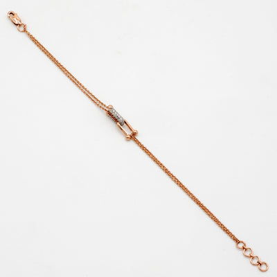 Clasp Diamond Bracelet