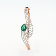 Plume Diamond Bangle