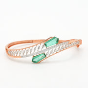 Twine Diamond Bangle