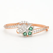 Petal Knot Diamond Bangle