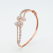 Duo Orbit Diamond Bangle