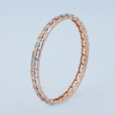 Luxe Link Diamond Bangles