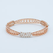 Twine Diamond Bangle
