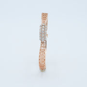 Twine Diamond Bangle