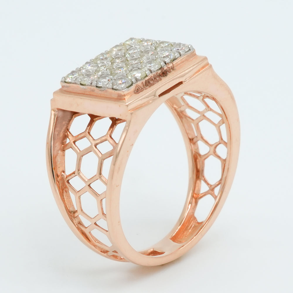 Hexa Diamond Ring