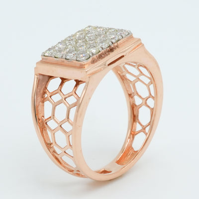Hexa Diamond Ring