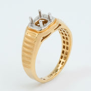 Ridge Diamond Ring